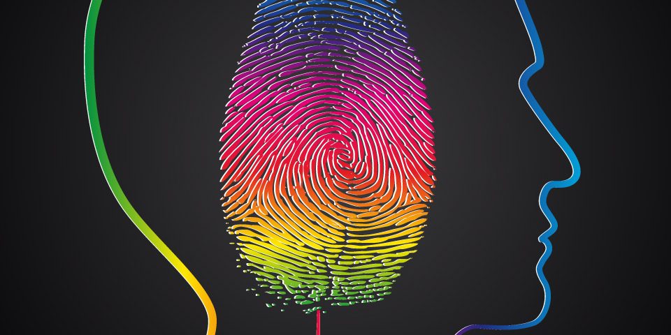 thumb print for personality.